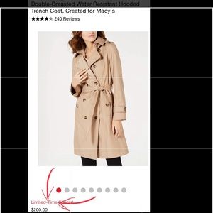 Michael Kors trenchcoat